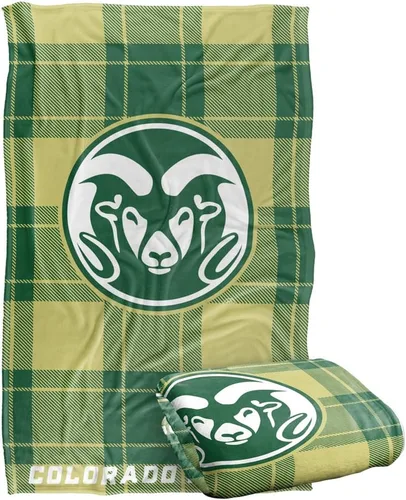 Vista 44 de LOGOVISION St John's University Campus Plaid Spirit Silky Touch Manta súper suave 36 x 58 pulgadas