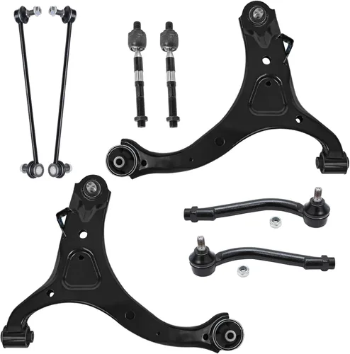 Vista 178 de Detroit Axle - Kit de brazos de control de extremo de 8 piezas para Toyota 2001-2003 Highlander 2002-2003 Camry Lexus ES300, 2 brazos de control