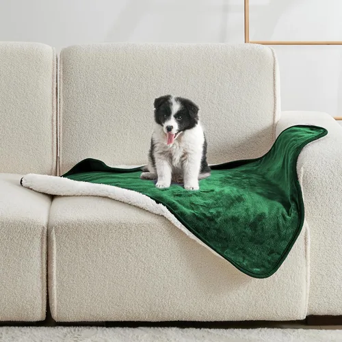 Vista 15 de Manta Impermeable para Cama, Sillón, Sofá, Manta Suave para Mascotas a Prueba de Líquidos/Orina para Perro, Cachorro, Gato, Protector de Muebles