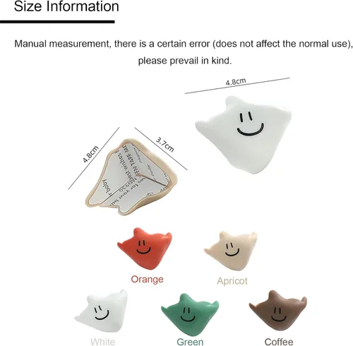 Vista 6 de Protector de esquina de nubes sonrientes, protector de esquina suave, protector de esquina de seguridad para niños, protector de esquina de dibujos