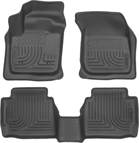 Husky Liners Revestimiento para piso de asiento delantero y trasero, se adapta a 13-16 Fusion Energi/Titanium
