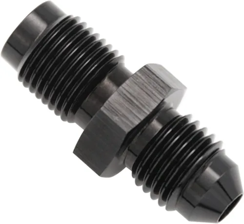 Vista 26 de Adaptador de ajuste de tubo de aluminio -4AN AN4 macho acampanado a rosca macho de 5/8 x 18 con asiento invertido, conector acampanado invertido