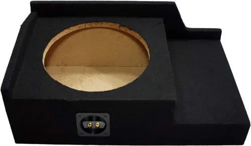 Vista 2 de American Sound Connection Compatible con Chevy Silverado 99-06 Extended Cab Truck Single 12" Kicker C12 Sub Box Enclosure 300 Watts Peak