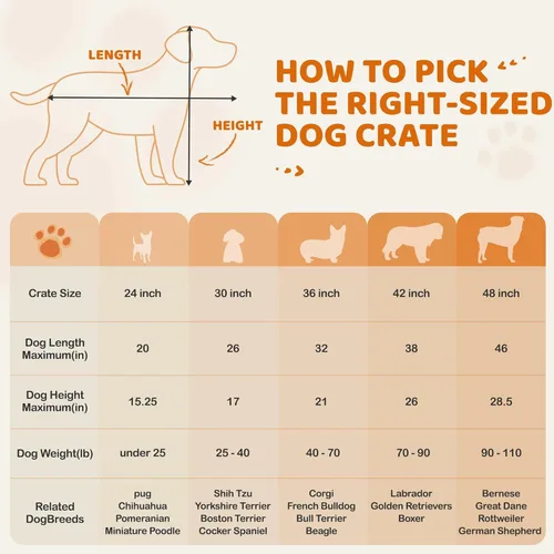 Vista 9 de Yaheetech Jaula para perros de doble puerta de 30 pulgadas con divisor para cachorros, perrera plegable de metal con bandeja extraíble, jaula