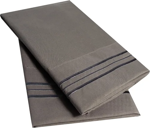 Vista 20 de Sábana bajera individual solo con elástico completo y correas de esquina integradas para evitar que se mueva. Sábana inferior de microfibra