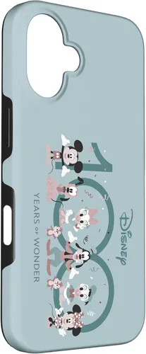 Vista 3 de Funda para iPhone 16 Disney 100 años de Wonder Mickey & Pals Muted Cute D100