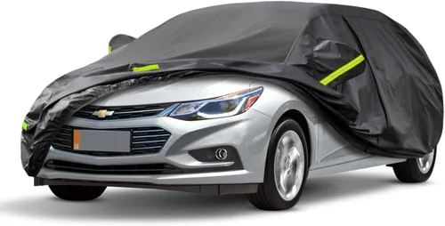 Vista 110 de Kaugung - Funda de automóvil de 7 capas, ajuste personalizado para Audi S3/RS3 Hatchback 1998-2025, impermeable, resistente a todo tipo de clima