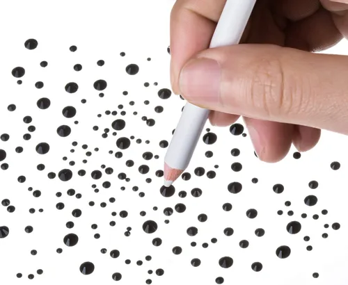 Vista 4 de 4200 piezas de diamantes de imitación planos para manualidades, cristales redondos para ropa 1.5 mm - 4.8 mm, 6 tamaños