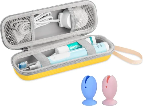 Vista 10 de Estuche de viaje para cepillo de dientes para Oral-B/Oral-B Pro 1000 1500 5000 7000 7500 6000 9600/Philips Sonicare 4100 5100 1100 6100 5300 cepillo