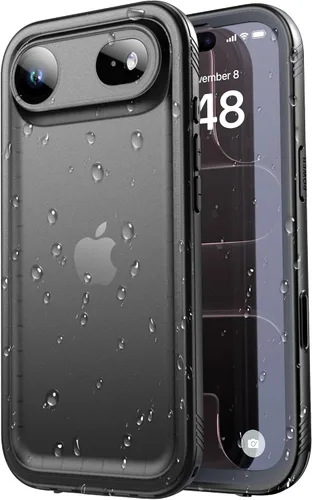 SPORTLINK Funda para iPhone Air, IP68, impermeable, protección militar, cuerpo completo, resistente, a prueba de golpes, sellado 360, a prueba de
