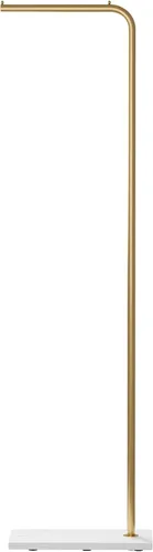 Vista 6 de DR.IRON Percheros Dorados, Percheros de Metal Independientes con Barra Transversal y Base Pesada, Soporte de Perchero Moderno, Perchero de Ropa