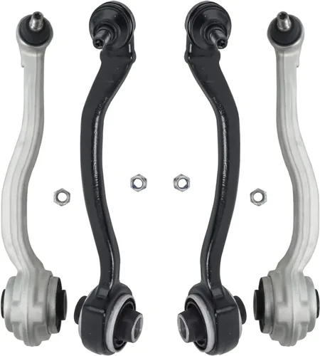 Vista 191 de Detroit Axle - Ejes de eje delantero izquierdo derecho CV + brazos de control delanteros inferiores de repuesto para Ford Focus 2000-2004 - Juego