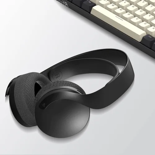 Vista 8 de Almohadillas de repuesto compatibles con Sony PS5 PlayStation 5 Pulse 3D Auriculares inalámbricos duraderos con espuma de tela transpirable