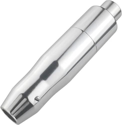 Vista 10 de Lunsom - Pomo de cambio automático de metal para automóvil con botón de presión, palanca de cambio de aleación de aluminio, mango de palanca