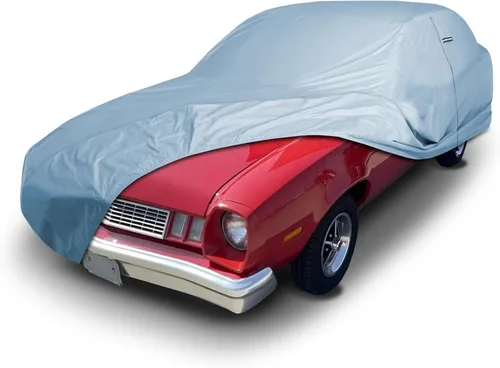 Vista 25 de iCarCover Funda Premium para Automóvil para Ford Mustang Coupe Convertible GT Mach 1 Saleen Fastback SOV 1979-2004, de Servicio Pesado, Impermeable