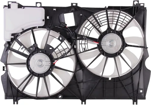 Vista 81 de TYG OE - Conjunto de ventilador de refrigeración de repuesto para Audi A4 Cabrio 2003-2009, 2005-2008 A4 Sedán/Wagon GEN 3, 2002-2005 GEN2 2 pines