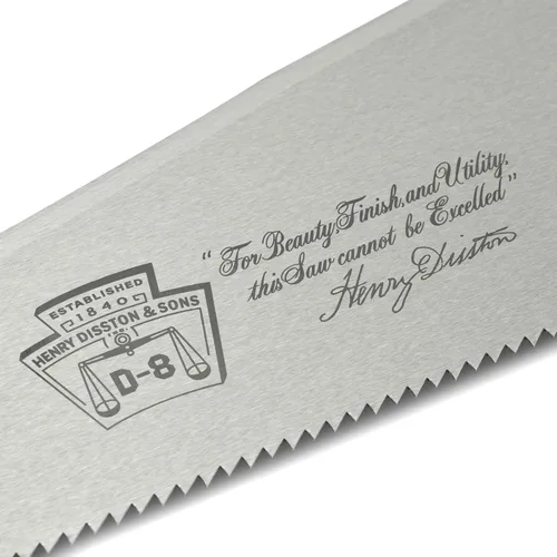 Vista 4 de Disston Sierra de rasgado profesional con mango de nogal de 26" para madera