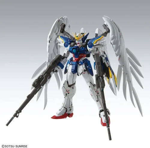 Vista 2 de Bandai Hobby - Gundam Wing: Endless Waltz - Wing Gundam Zero (EW) Ver. Ka MG 1/100 Kit