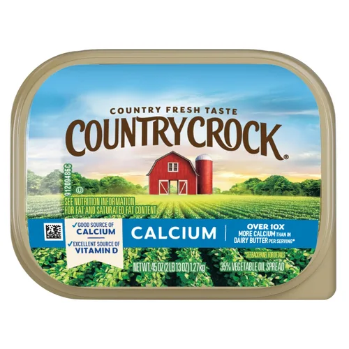 Vista 5 de Country Crock - Propagación Mantecosa, Calcio, 15 oz