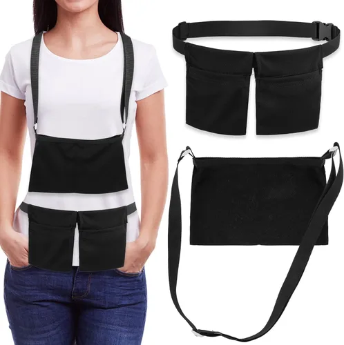 Thinp Soporte de drenaje después de abdominoplastia, soporte de drenaje ajustable para mastectomía, bolsa de ducha, recuperación de cirugía de
