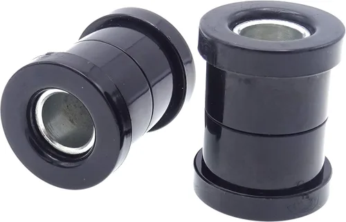 Vista 5 de Kit de amortiguadores de bujes elevadores para manillar negro compatible con Harley Softail/Dyna/FXR Sportster XL 1973-2017 1973-2023