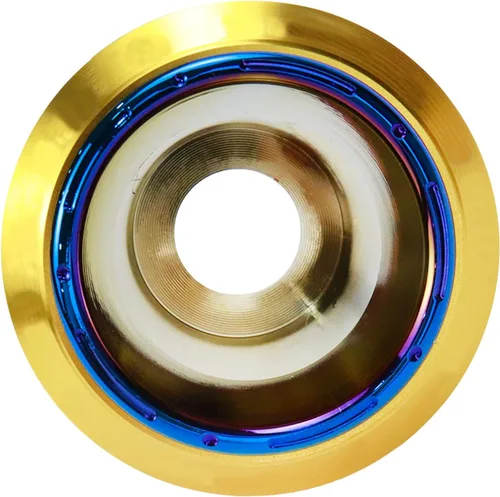 Vista 4 de Modengzhe Protector de choque de rueda deslizante para marco de motocicleta, protección contra caídas, copa de horquilla delantera, ciclomotor