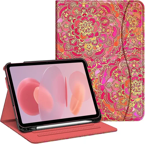 Vista 35 de Fintie Funda para iPad (A16) de 11ª generación de 11 pulgadas (2025), iPad de 10ª generación de 10.9 pulgadas (2022), soporte protector