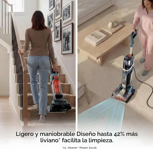 Vista 3 de Shark CarpetForce EX501BRN - Limpiador vertical ligero de alfombras