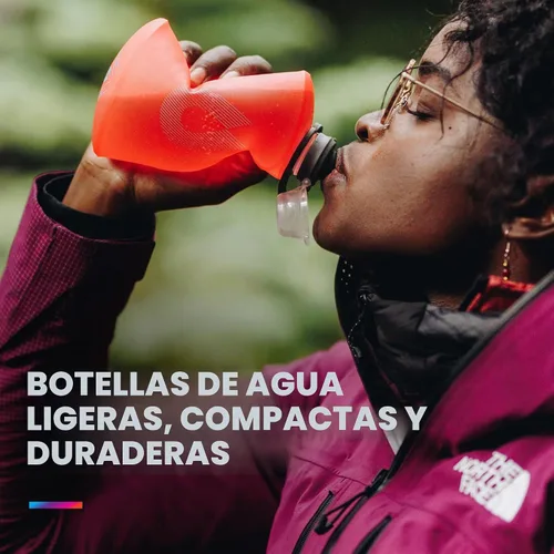 Vista 3 de HydraPak Stow Collapsible Water Bottle (350ml, 500ml, 1L)