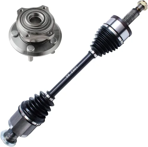 Vista 44 de Detroit Axle - Ejes CV traseros AWD para Nissan Rogue 2015-2020, reemplazo del conjunto de ejes CV 2016 2017 2018 2019