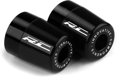 Vista 3 de Extremos de la barra de la manilla, empuñaduras de mano, tapas de enchufe compatibles con KTM 390 RC 2014-2023 Almohadilla de equilibrio