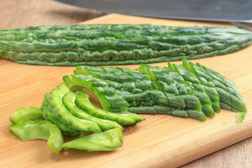 Vista 2 de Gaea's Blessing Semillas – Semillas de melón amargo – Semillas de calabaza amarga herencia de melón amargo sin OMG con instrucciones de siembra