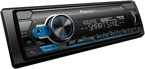 Pioneer MVH-S310BT Single Din Receptor de Medios Digitales para Auto con Bluetooth Integrado, MIXTRAX, USB, Auxiliar, Compatibilidad con Pandora,