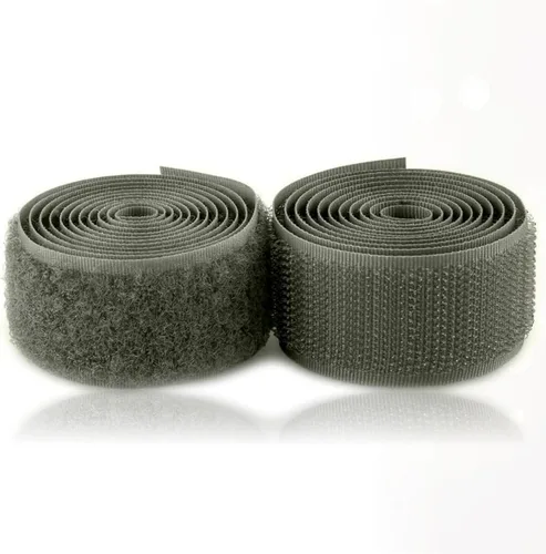 Vista 84 de Cierre de Gancho y Bucle de 1 Pulgada Beige - Cinta de Gancho y Bucle de Nylon No Adhesiva - Longitud de 1 Yarda - Para Tela, Bolsas