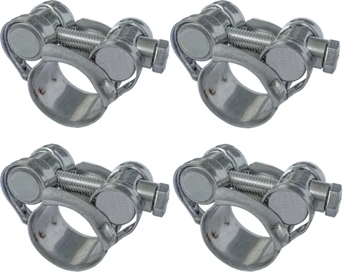 Vista 11 de Abrazaderas de manguera T-Bolt, abrazaderas de tubo ajustables para servicio pesado de 44-47mm, acero inoxidable 304 y banda ancha para abrazaderas
