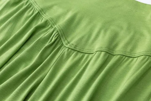 Vista 4 de Pantalones de algodón modal para mujer de AvaCostume, pantalones suaves para practicar yoga o deportes.