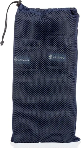 Equinavia Cool Relief Therapy - Par de botas de hielo para caballos, paquete de gel con correas ajustables, 16.5 x 15.5 pulgadas, con bolsa de Negro