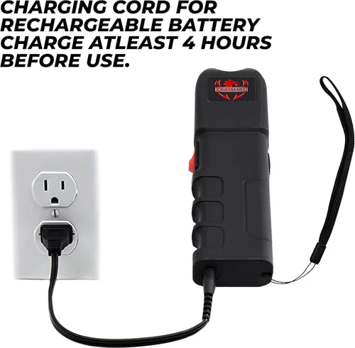 Vista 3 de FIGHTSENSE Havey Duty - Pistola aturdidora con linterna para mujer, defensa personal, antiagarre