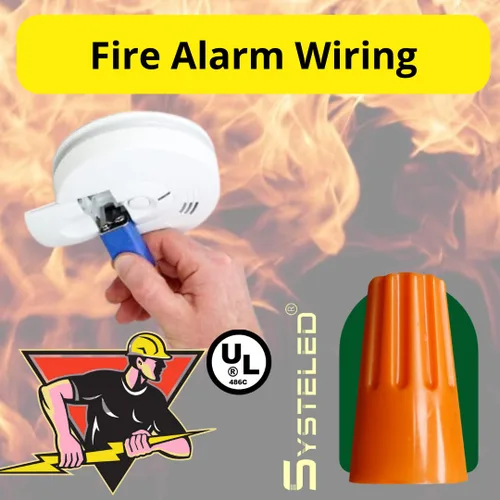 Vista 8 de Paquete de 500 terminales de tornillo tipo P3 de rosca grande a granel de alambre eléctrico naranja 22-14 AWG 600V Conectores de cable tipo estándar