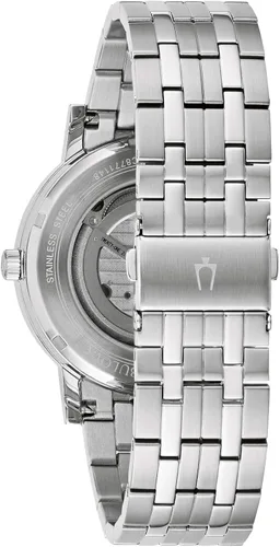 Vista 3 de Bulova Mens Classic American Clipper Automatic Stainless Steel