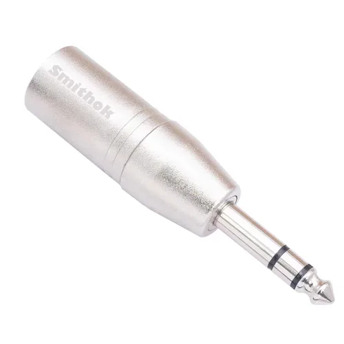 Vista 6 de Smithok Paquete de 4 adaptadores TRS a XLR de 1/4 pulgadas, adaptadores equilibrados de 1/4 pulgadas macho a XLR macho