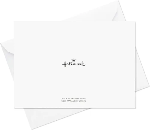 Vista 6 de Hallmark Tarjetas de agradecimiento de graduación 2021, gorra de graduación dorada (20 notas de agradecimiento con sobres)