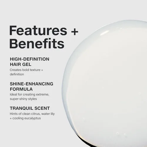 Vista 3 de Paul Mitchell Wax Works Gel para el cabello, alta definición, textura atrevida, para todo tipo de cabello, 6.8 onzas líquidas