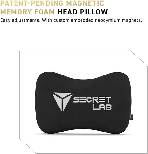 Vista 5 de Silla de juegos Secretlab Titan Evo Artic White - Silla de computadora ergonómica y cómoda con reclinación, con apoyabrazos 4D, almohada magnética