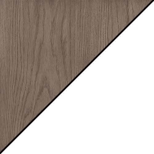 Vista 5 de Convenience Concepts Mesa consola Omega con 1 cajón, parte superior de madera flotante/marco blanco Tapa de madera flotante/marco blanco