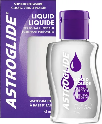 Astroglide Lubricante compatible con condones a base de agua de 2.5 onzas