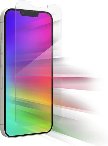 Vista 9 de ZAGG Glass Elite - Protector de pantalla para iPhone 17e, iPhone 14/16e/13/13 Pro, vidrio templado 5 veces más fuerte, resistente a arañazos