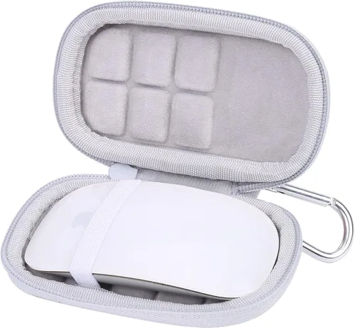 Vista 11 de Funda rígida de reemplazo co2CREA para teclado Apple Magic con Touch ID y teclado numérico + ratón Apple Magic (Funda negra)