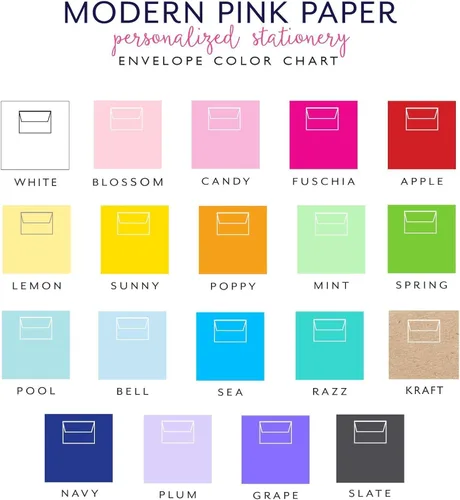 Vista 2 de Modern Pink Paper Invitaciones de despedida de soltera de oro rosa con sobres, elegantes invitaciones de despedida de soltera con efecto