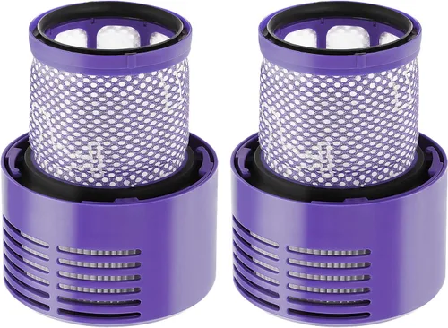 Paquete de 2 filtros V10 de repuesto para Dyson Cyclone Series, Cyclone V10 Absolute, Cyclone V10 Animal, Cyclone V10 Motorhead, Cyclone V10 Total